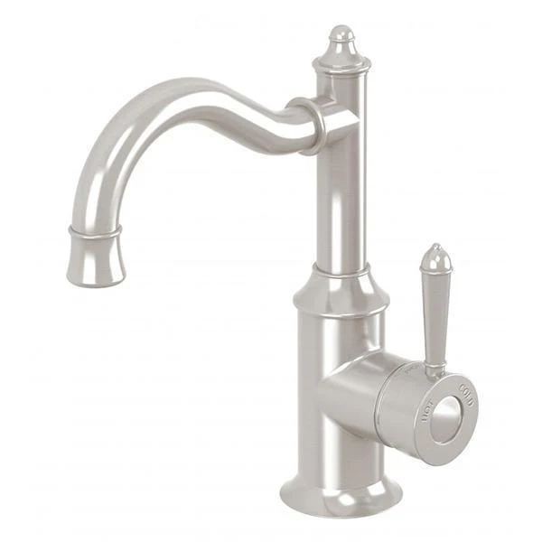 Phoenix Nostalgia Basin Mixer 160mm Shepherds Crook Brushed Nickel - Image 3