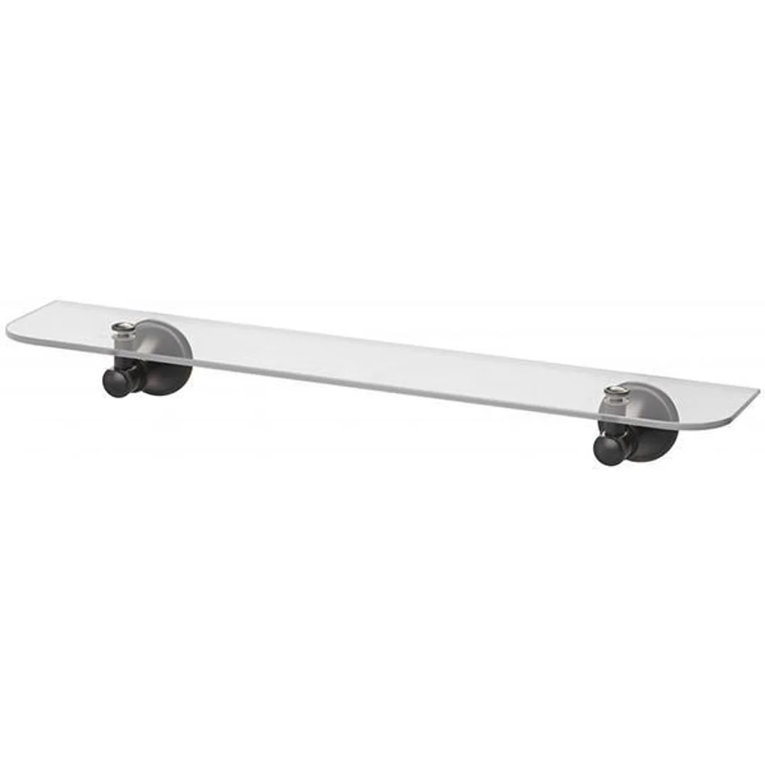 Phoenix Nostalgia Glass Shelf 500mm - Antique Black - Image 2