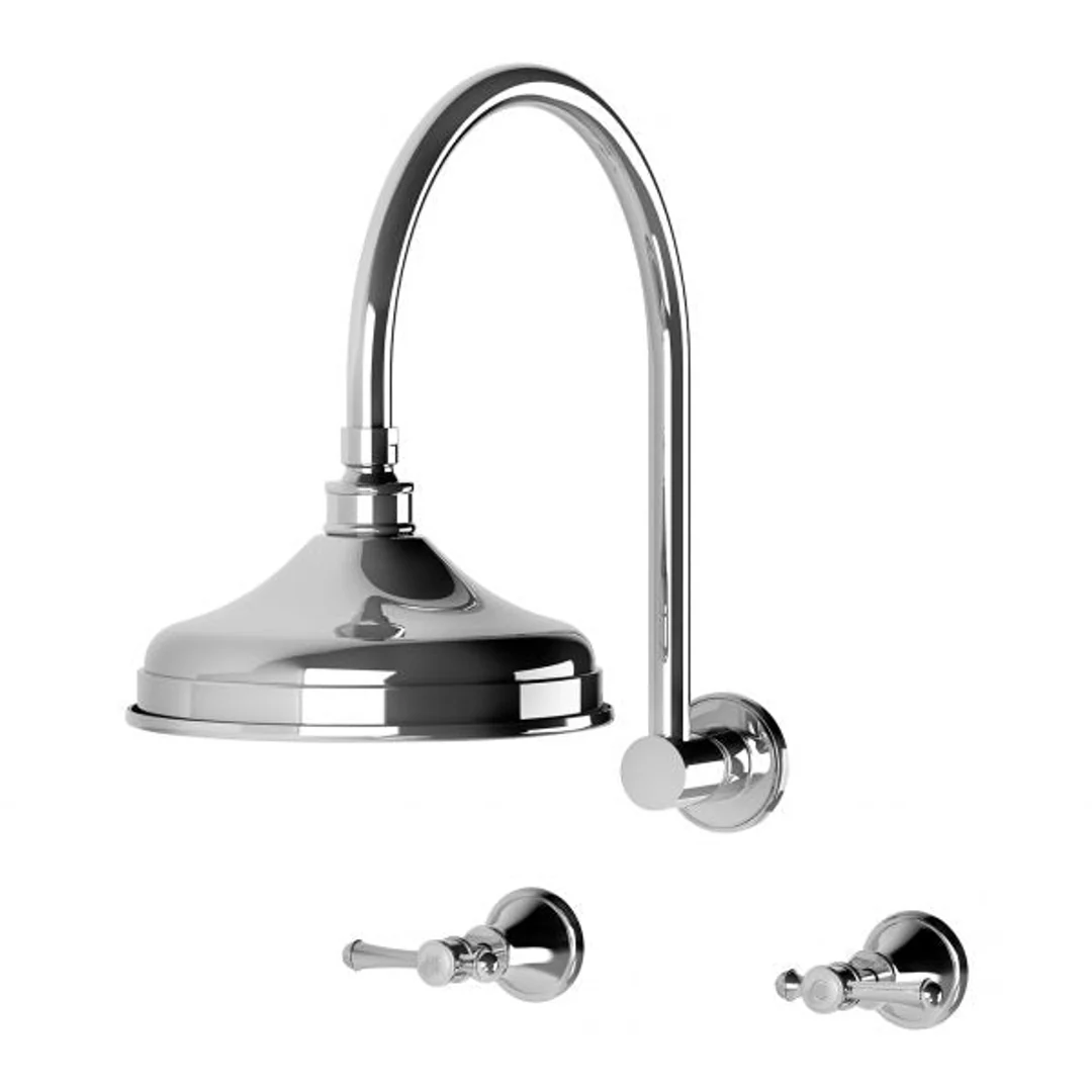 Phoenix Nostalgia Lever Shower Set - Image 3