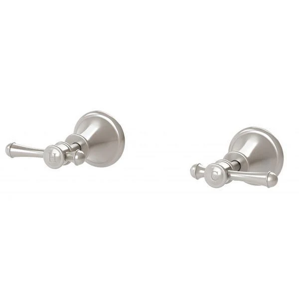 Phoenix Nostalgia Lever Wall Top Assemblies Brushed Nickel - Image 3