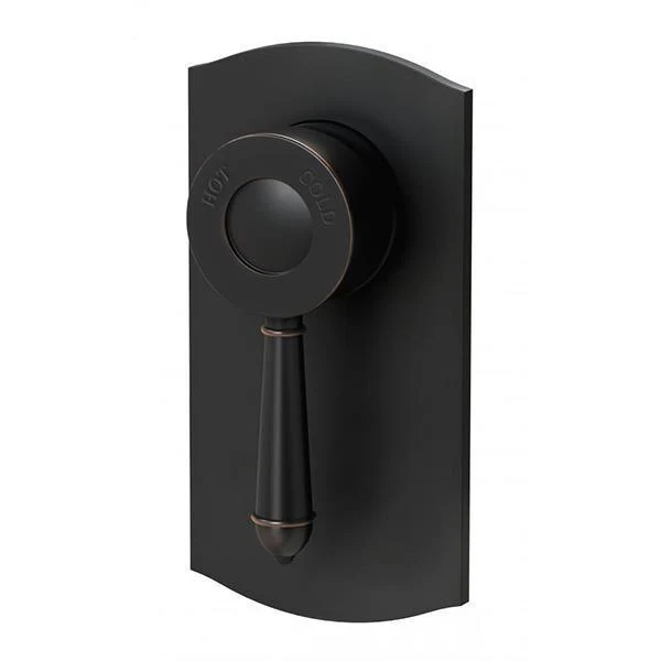 Phoenix Nostalgia Shower/Wall Mixer - Antique Black - Image 3