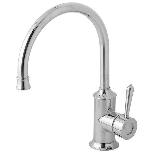 Phoenix Nostalgia Sink Mixer 220mm Gooseneck - Chrome - Image 3