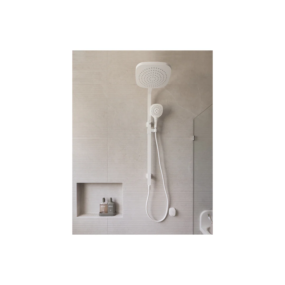 Phoenix Nuage Twin Shower Matte White - Image 4