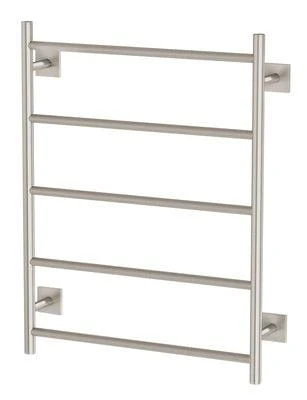 Phoenix Radii Heated Towel Ladder 550 X 740mm Square Plate Brushed Nickel Rs8750 Bn - Image 3