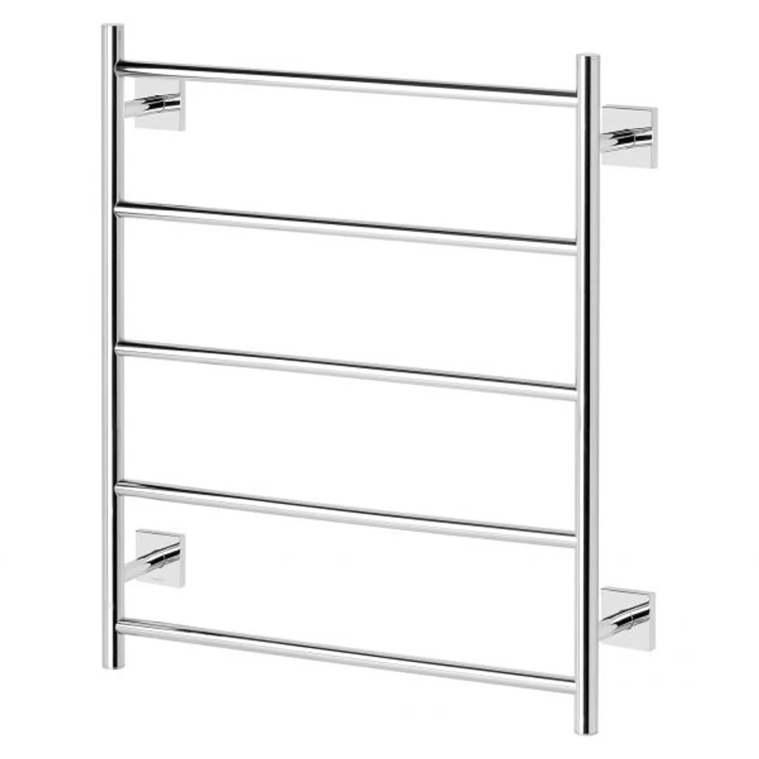 Phoenix Radii Heated Towel Ladder 550 X 740Mm Square Plate - Chrome - Image 2