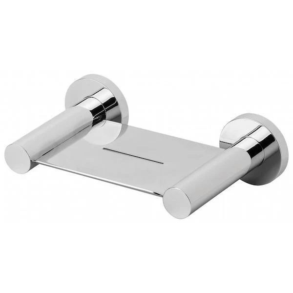 Radii Soap Dish Holder Round Plate - Chrome - Image 4
