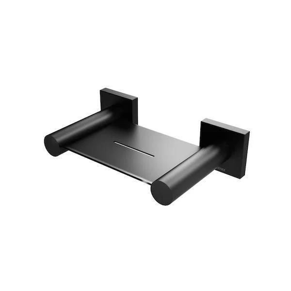 Phoenix Radii Soap Dish Square Plate-Matte Black - Image 3