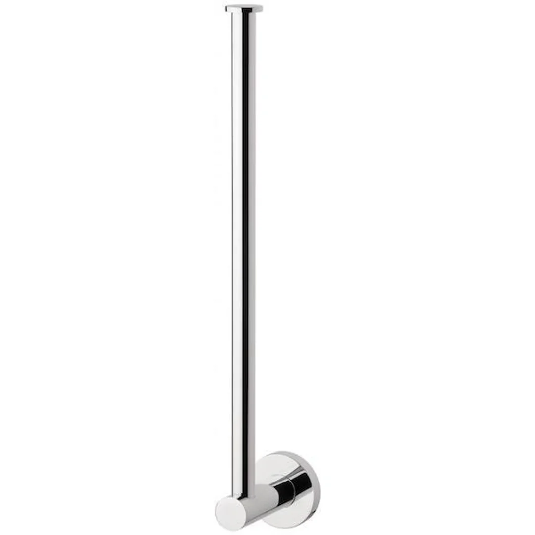 Phoenix Radii Spare Toilet Roll Holder Round Plate - Chrome - Image 2