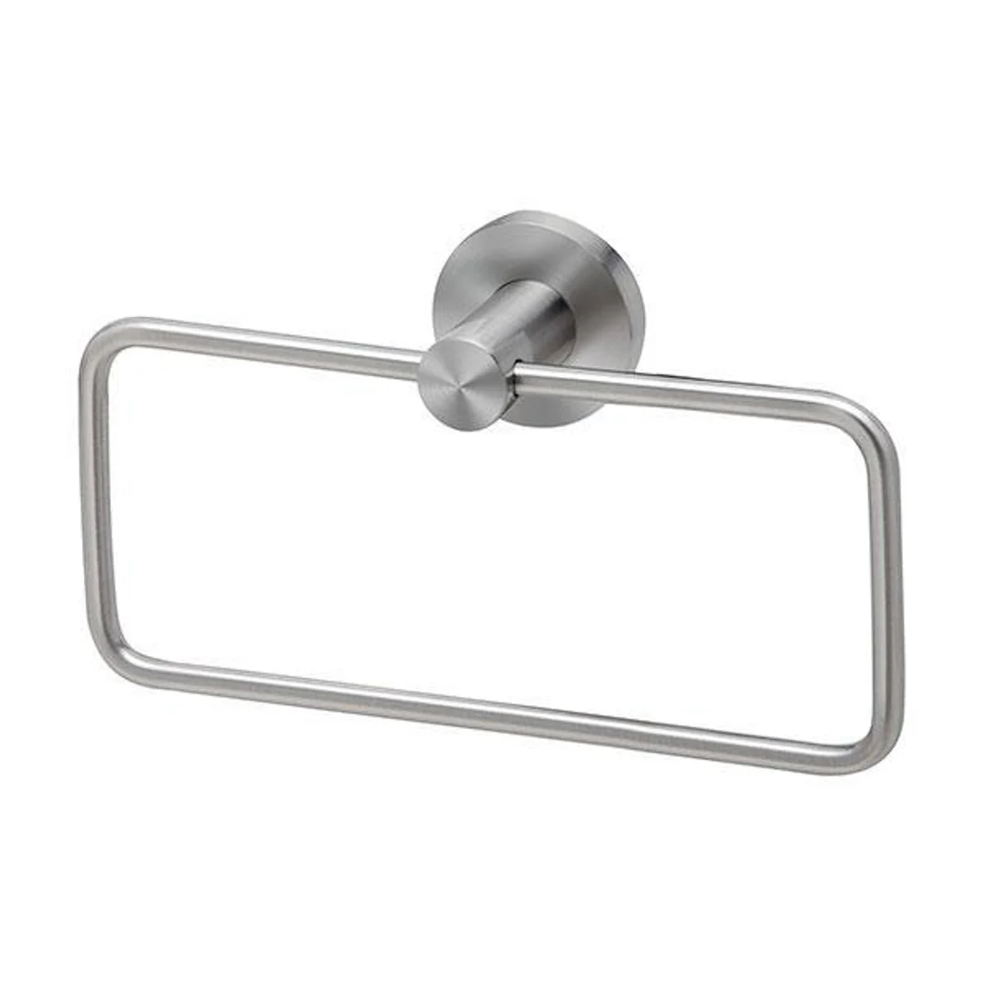 Phoenix Radii Stainless Steel Hand Towel Holder Round Plate - Image 2
