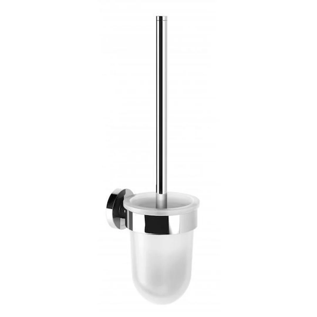 Phoenix Radii Toilet Brush & Holder Round Plate - Image 2