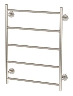 Phoenix Radii Towel Ladder 550 X 740mm Round Plate Brushed Nickel Ra870 Bn - Image 3