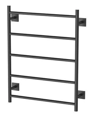 Phoenix RadII Towel Ladder 550 X 740mm Square Plate Matte Black Rs870 Mb - Image 3