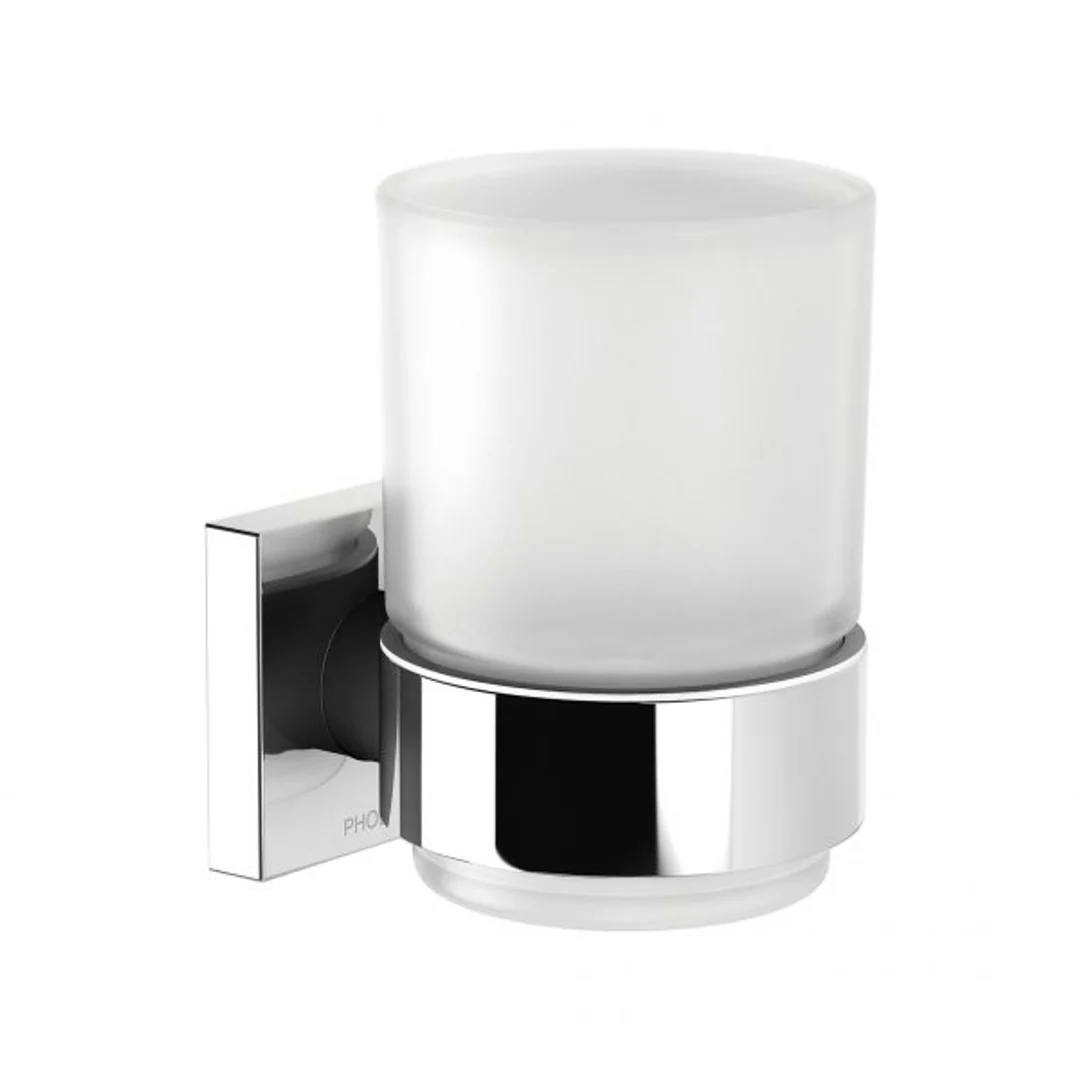 Phoenix Radii Tumbler & Holder Square - Chrome - Image 2