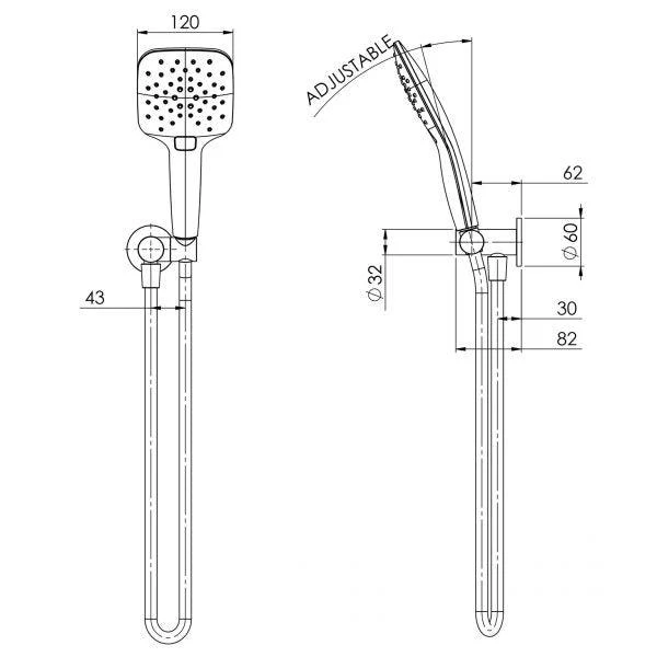 Phoenix Rush Hand Shower - Image 5