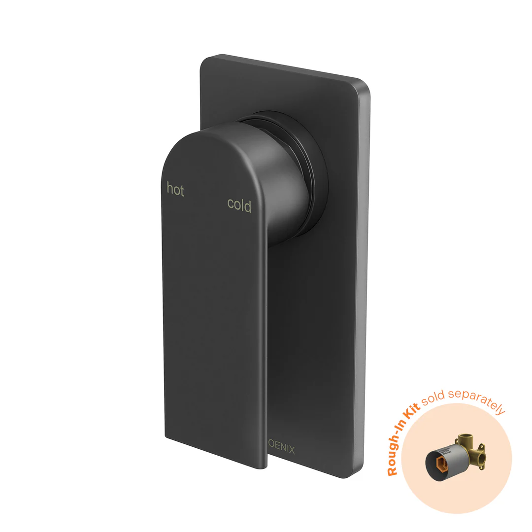 Phoenix Teel Switchmix Shower / Wall Mixer Fit-Off Kit Matte Black