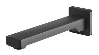 Phoenix Teva Wall Bath Outlet 200mm Matte Black 152-7620-10 - Image 3