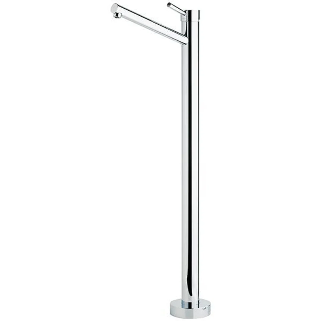 Phoenix Vivid Floor Mounted Bath Mixer - Chrome - Image 2