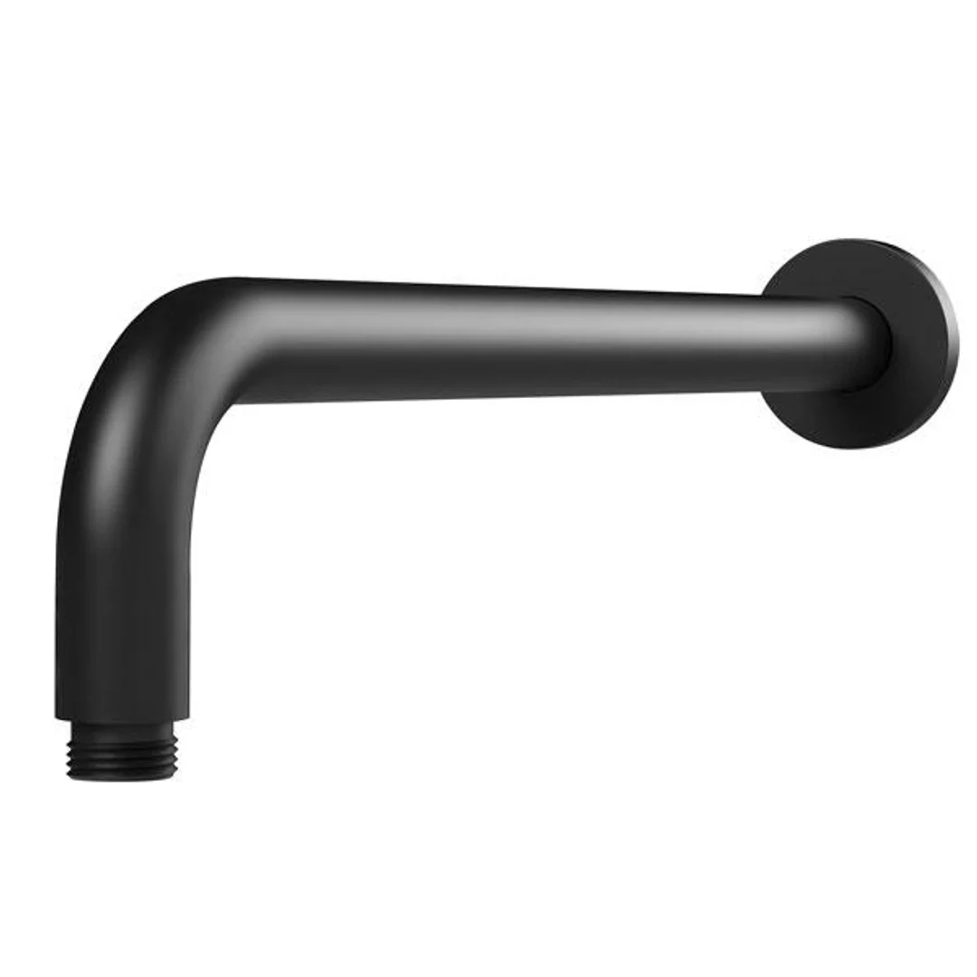 Phoenix Vivid Shower Arm Only 400mm Rnd Matt Black
