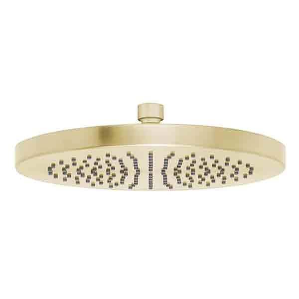 Phoenix Vivid Shower Rose 230mm Round - Brushed Gold - Image 5