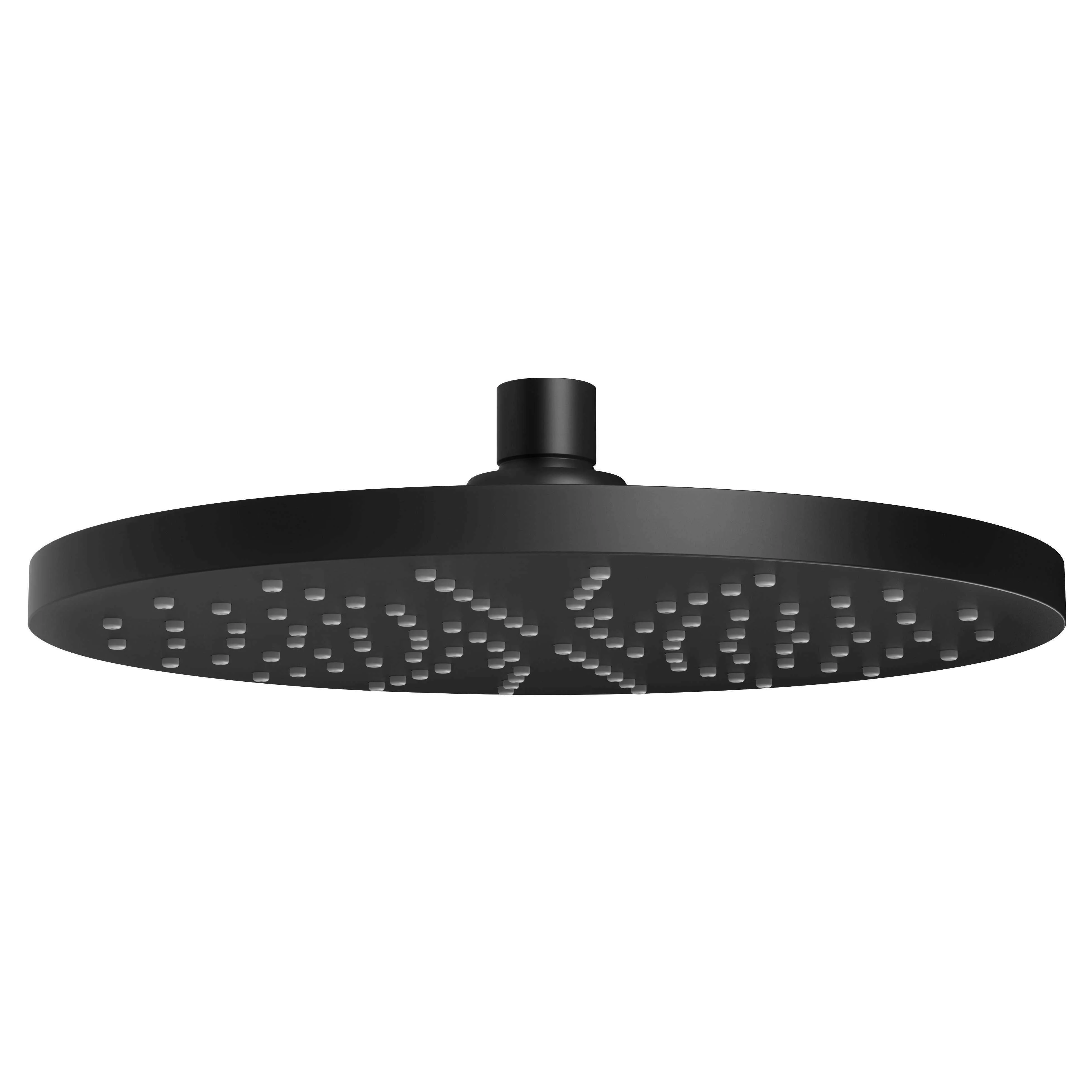 Phoenix Vivid Shower Rose Only 230mm Rnd Matt Black - Image 3