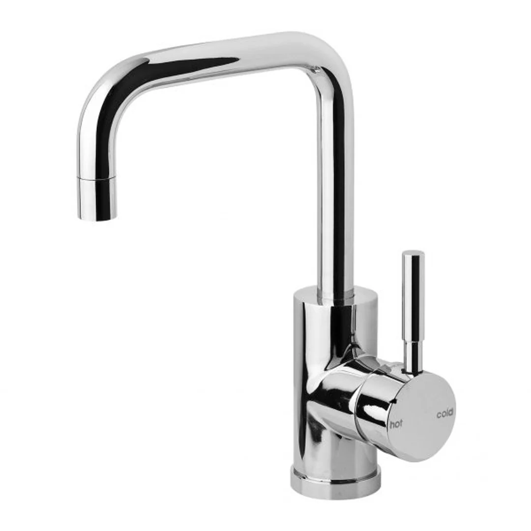 Phoenix Vivid Sidelever Mixer 160mm Squareline - Chrome - Image 2