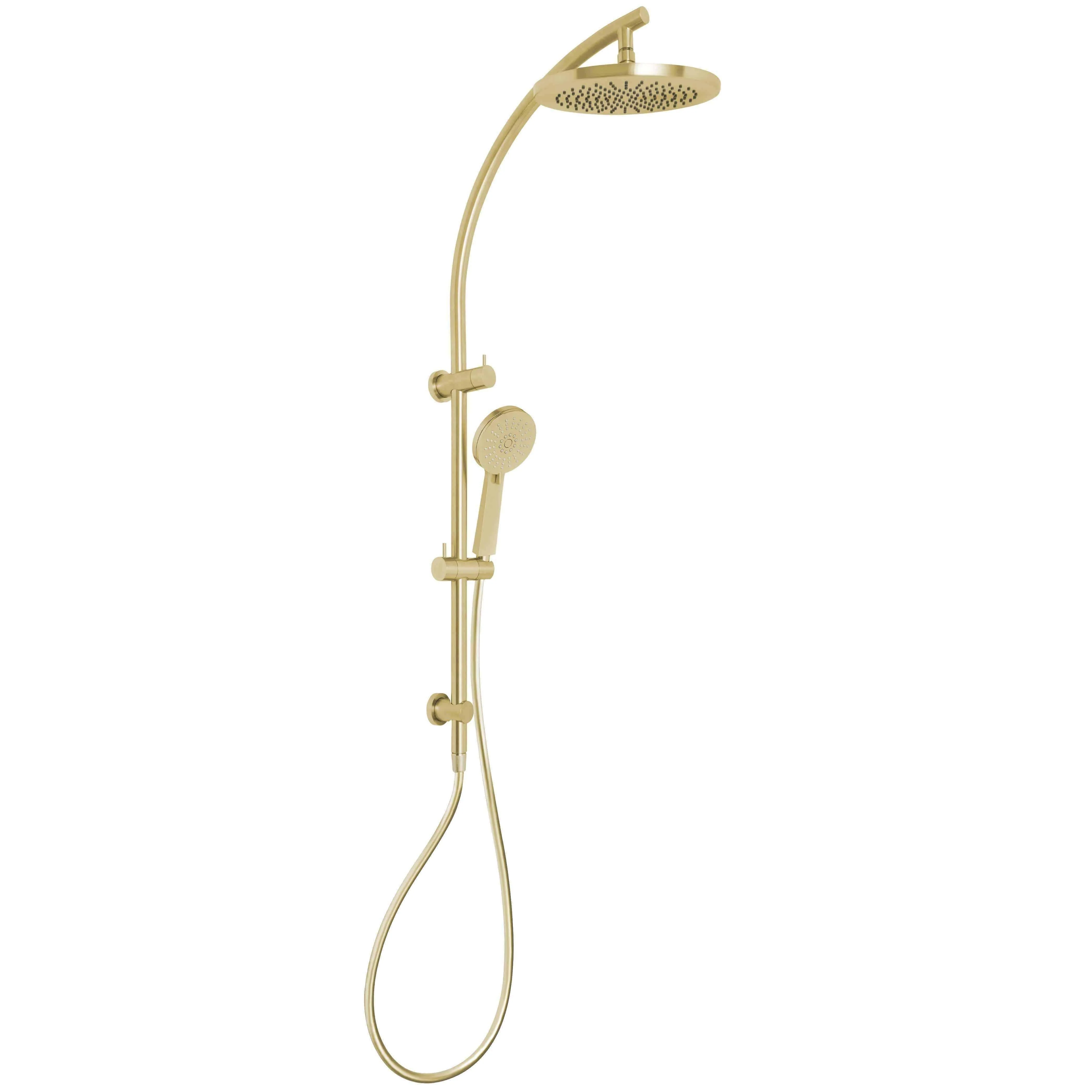 Phoenix Vivid Slim Twin Shower Brushed Gold - Image 3