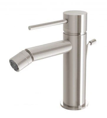 Phoenix Vivid Slimline Bidet Mixer With Pop-Up Waste Brushed Nickel Vs716-40 - Image 3