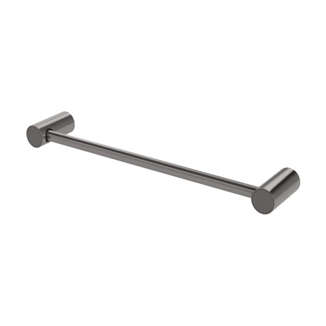 Phoenix Vivid Slimline Hand Towel Rail 350mm - Brushed Carbon - Image 2