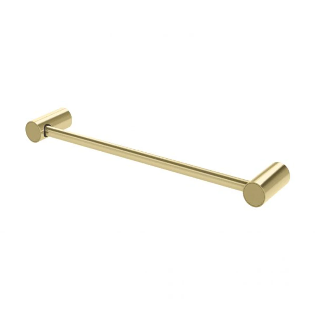 Phoenix Vivid Slimline Hand Towel Rail 350mm - Brushed Gold - Image 2