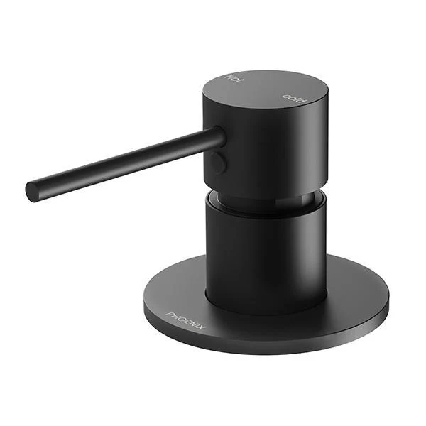 Phoenix Vivid Slimline Hob Mixer - Matte Black - Image 5