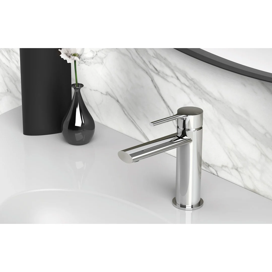 Phoenix Vivid Slimline Oval Basin Mixer - Chrome - Image 5