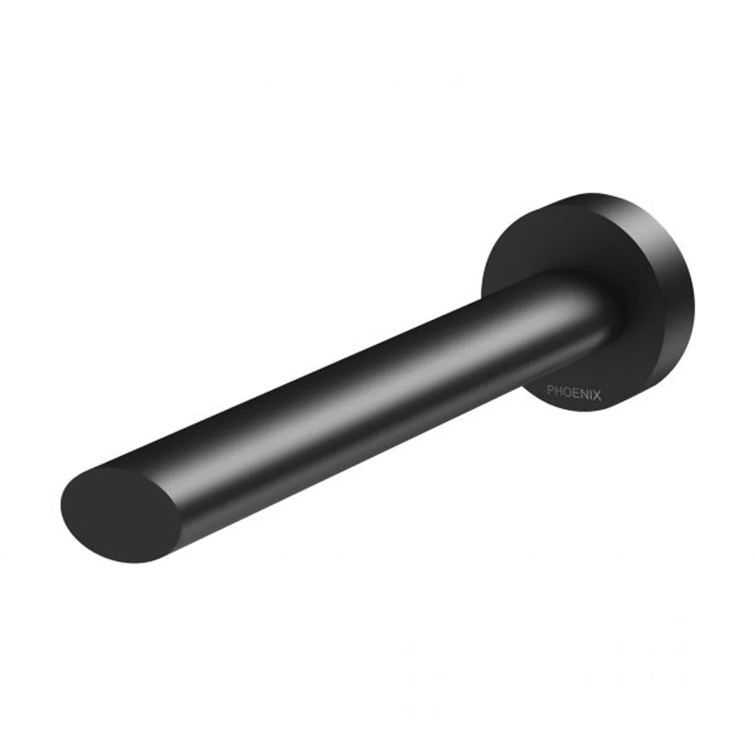 Phoenix Vivid Slimline Oval Basin Outlet Matte Black Vv774 Mb