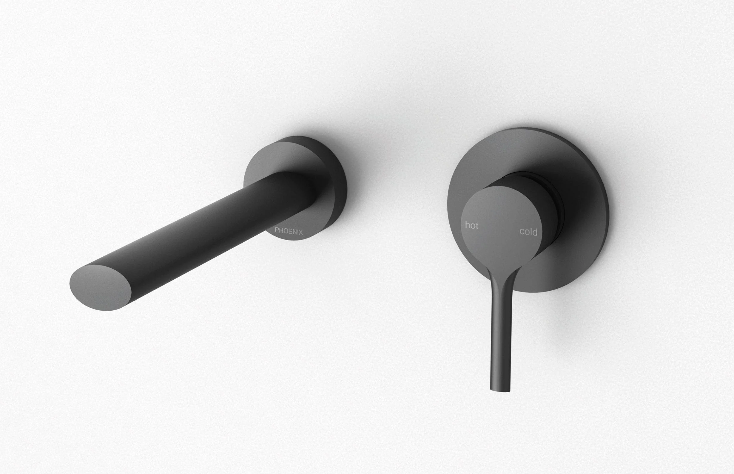 Phoenix Vivid Slimline Oval Basin Outlet Matte Black Vv774 Mb - Image 3