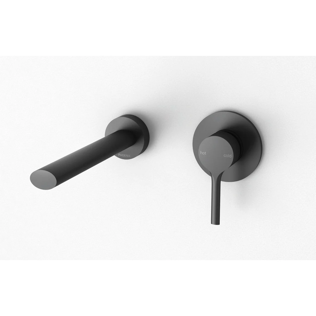 Phoenix Vivid Slimline Oval Basin Outlet Matte Black Vv774 Mb - Image 4