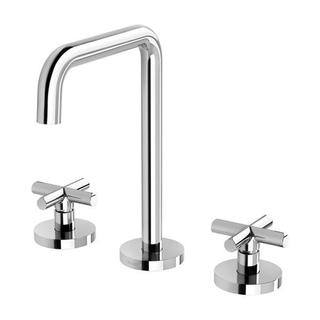 Phoenix Vivid Slimline Plus Basin Set - Chrome - Image 2