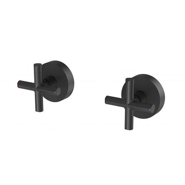 Phoenix Vivid Slimline Plus Wall Top Assemblies - Matte Black - Image 3