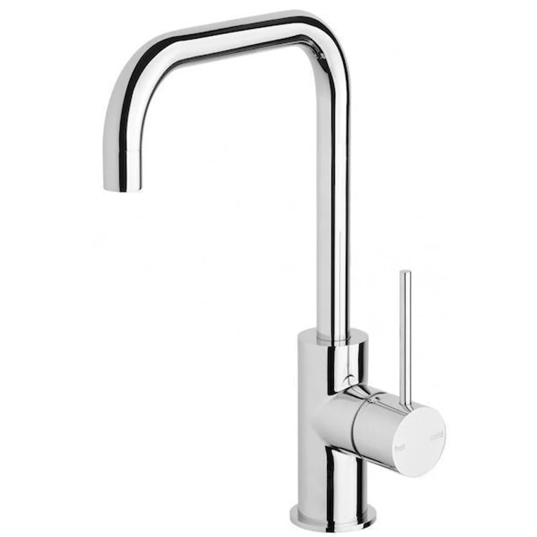 Phoenix Vivid Slimline Sink Mixer 160Mm Squareline - Chrome - Image 2
