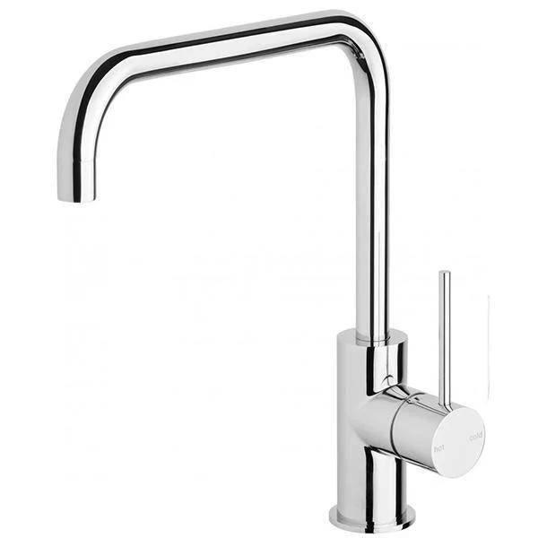 Phoenix Vivid Slimline Sink Mixer 220Mm Squareline - Chrome - Image 4
