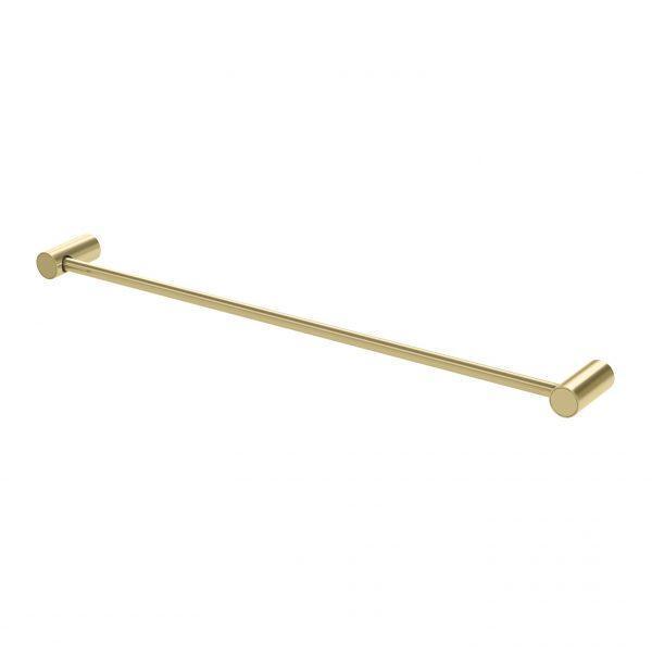 Phoenix Vivid Slimline Single Towel Rail 600mm - Brushed Gold - Image 5