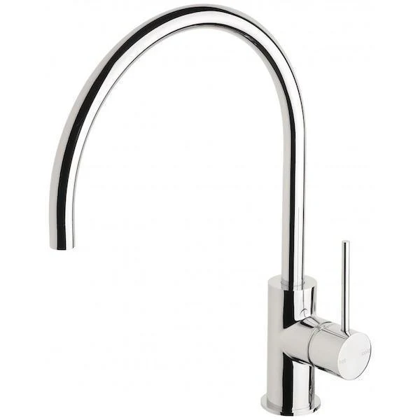 Phoenix Vivid Slimline Sink Mixer 220mm G/Neck - Chrome - Image 3