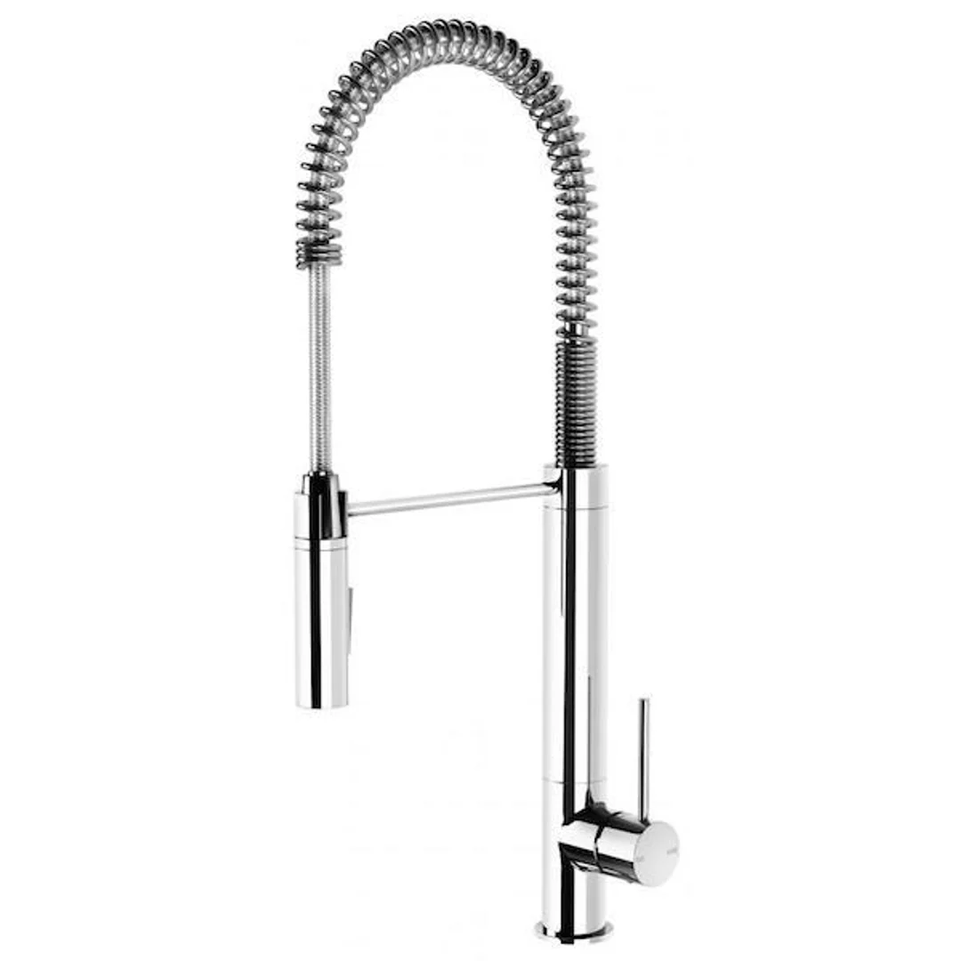 Phoenix Vivid Slimline Tall Spring Sink Mixer - Chrome - Image 2