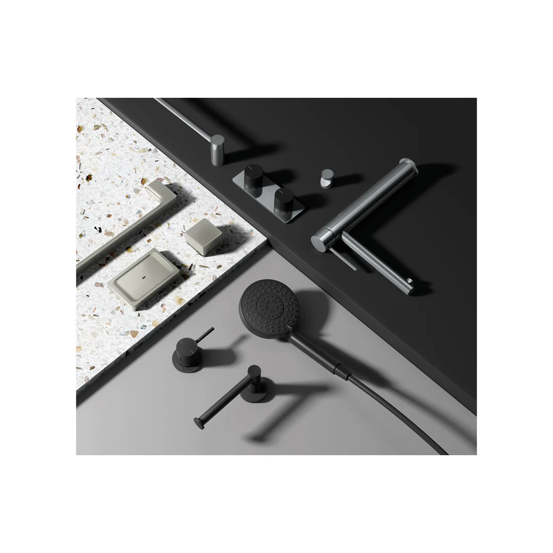 Phoenix Vivid Slimline Hand Towel Holder 350mm - Chrome - Image 5