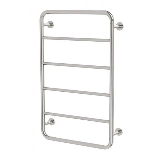 Phoenix Vivid Slimline Towel Ladder 800 X 500mm - Brushed Nickel - Image 2