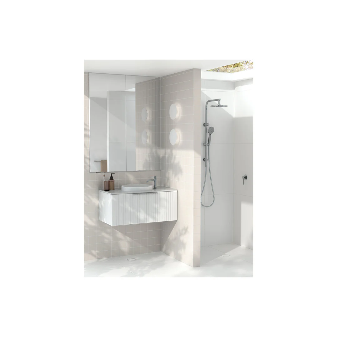 Phoenix Vivid Slimline Twin Shower - Chrome - Image 4