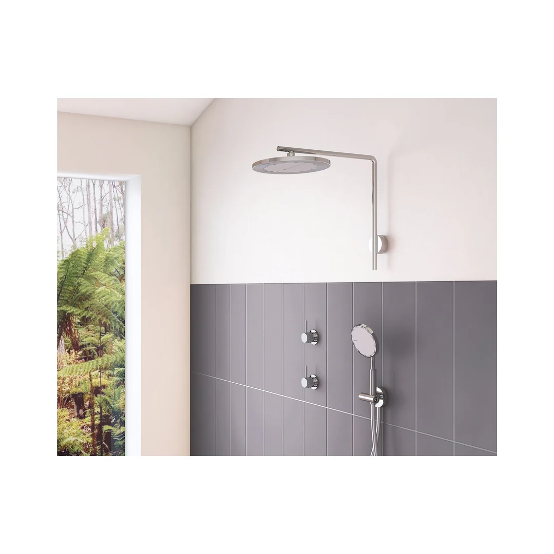 Phoenix Vivid Slimline Up Shower/Wall Mixer - Chrome - Image 5