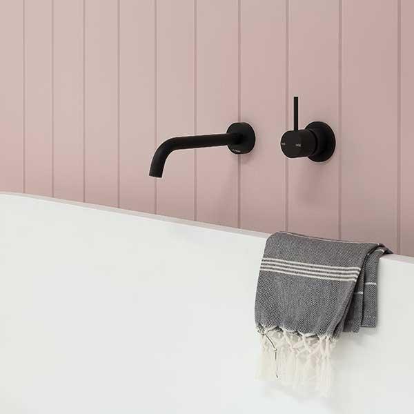 Phoenix Vivid Slimline Up Shower Mixer - Matte Black - Image 6