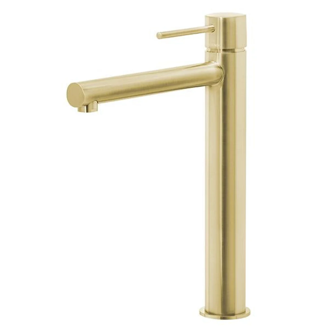 Phoenix Vivid Slimline Vessel Mixer-Brushed Gold - Image 2