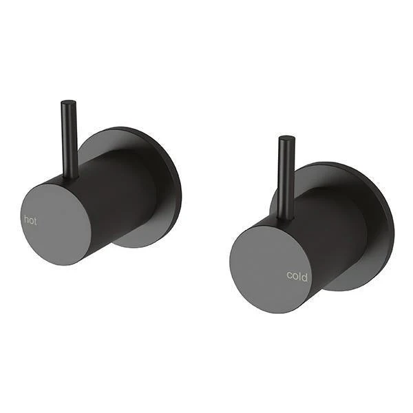 Phoenix Vivid Slimline Wall Top Assemblies Matte Black - Image 3