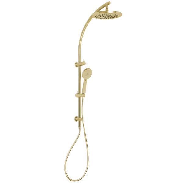 Phoenix Vivid Twin Shower-Brushed Gold - Image 3