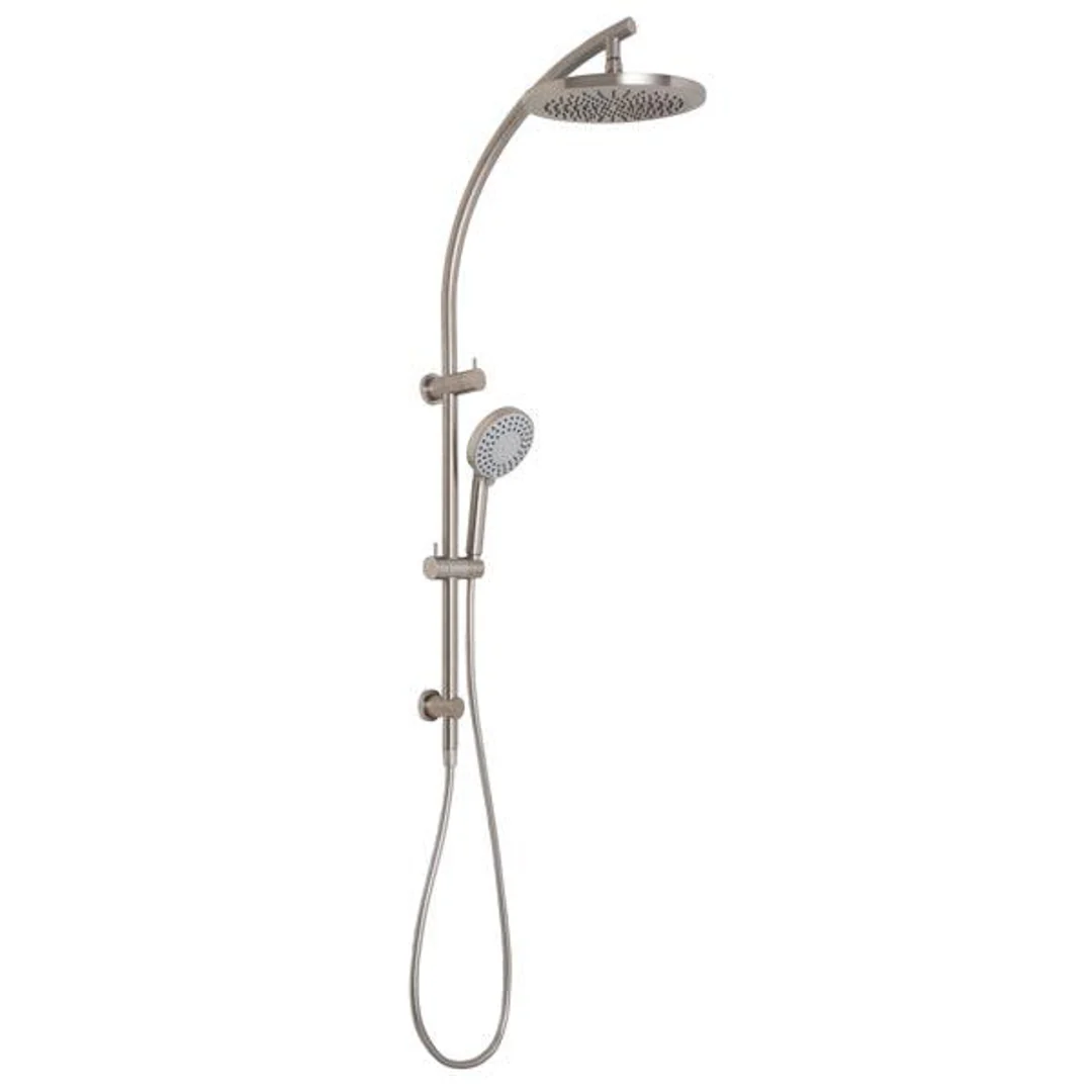 Phoenix Vivid Twin Shower - Brushed Nickel - Image 2